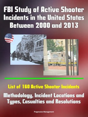 cover image of FBI Study of Active Shooter Incidents in the United States Between 2000 and 2013